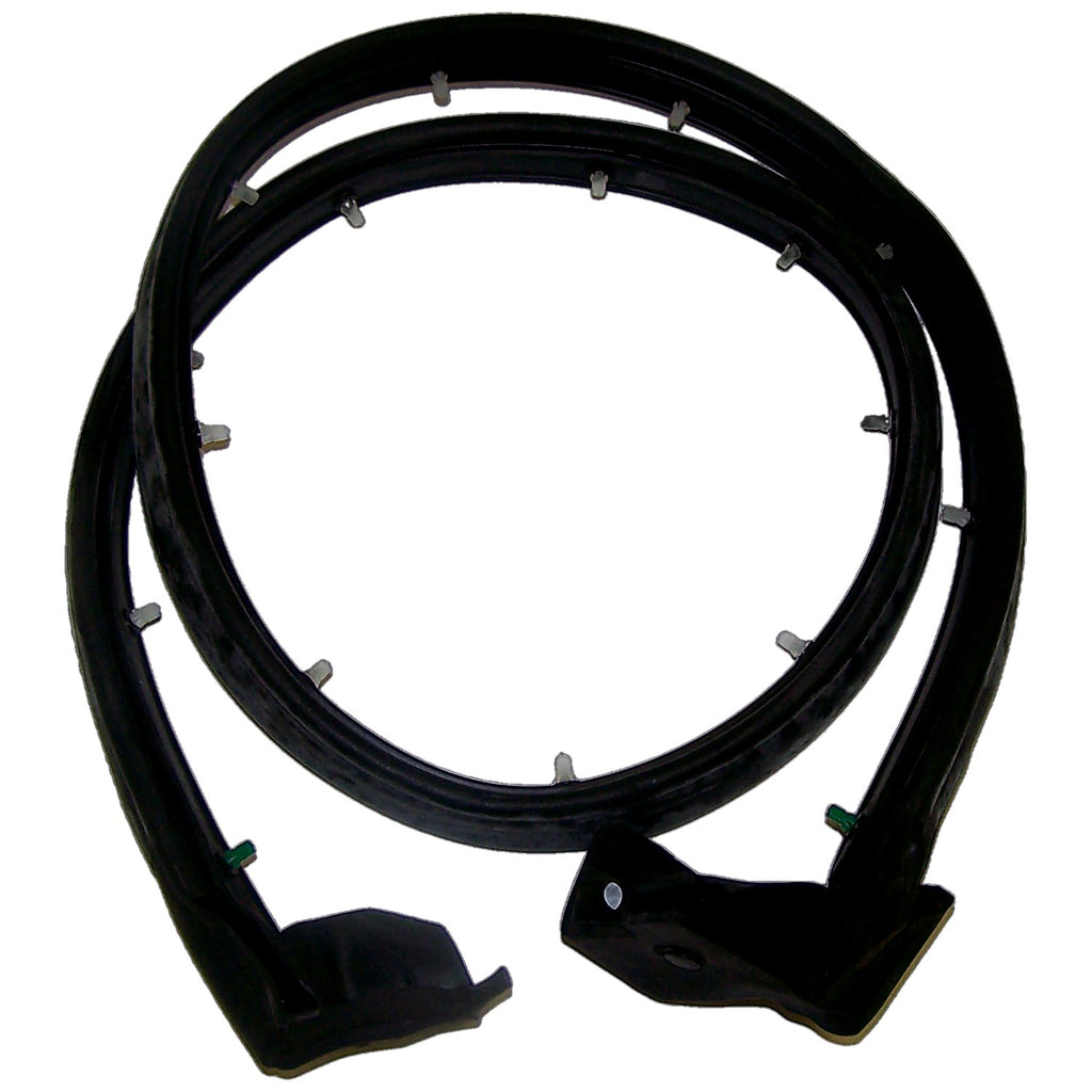 Crown Automotive Jeep Replacement 5017010AB Right Door Weatherstrip for 1997-2006 Jeep TJ Wrangler w/ Half Steel Doors for Select Jeep TJ, Jeep Wrangler