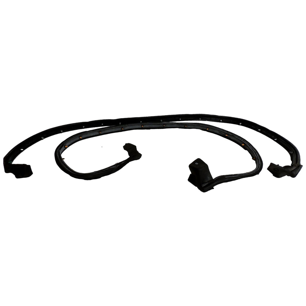 Crown Automotive Jeep Replacement 5017010K Door Weatherstrip Kit for 1997-2006 Jeep TJ Wrangler w/ Half Steel Doors