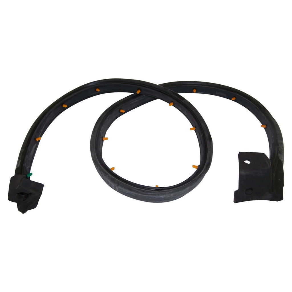 Crown Automotive Jeep Replacement 5017011AB Left Door Weatherstrip for 1997-2006 Jeep TJ Wrangler w/ Half Steel Doors for Select Jeep TJ, Jeep Wrangler