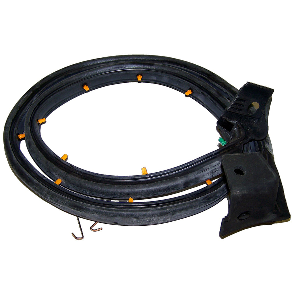 Crown Automotive Jeep Replacement 5017011AB Left Door Weatherstrip for 1997-2006 Jeep TJ Wrangler w/ Half Steel Doors for Select Jeep TJ, Jeep Wrangler