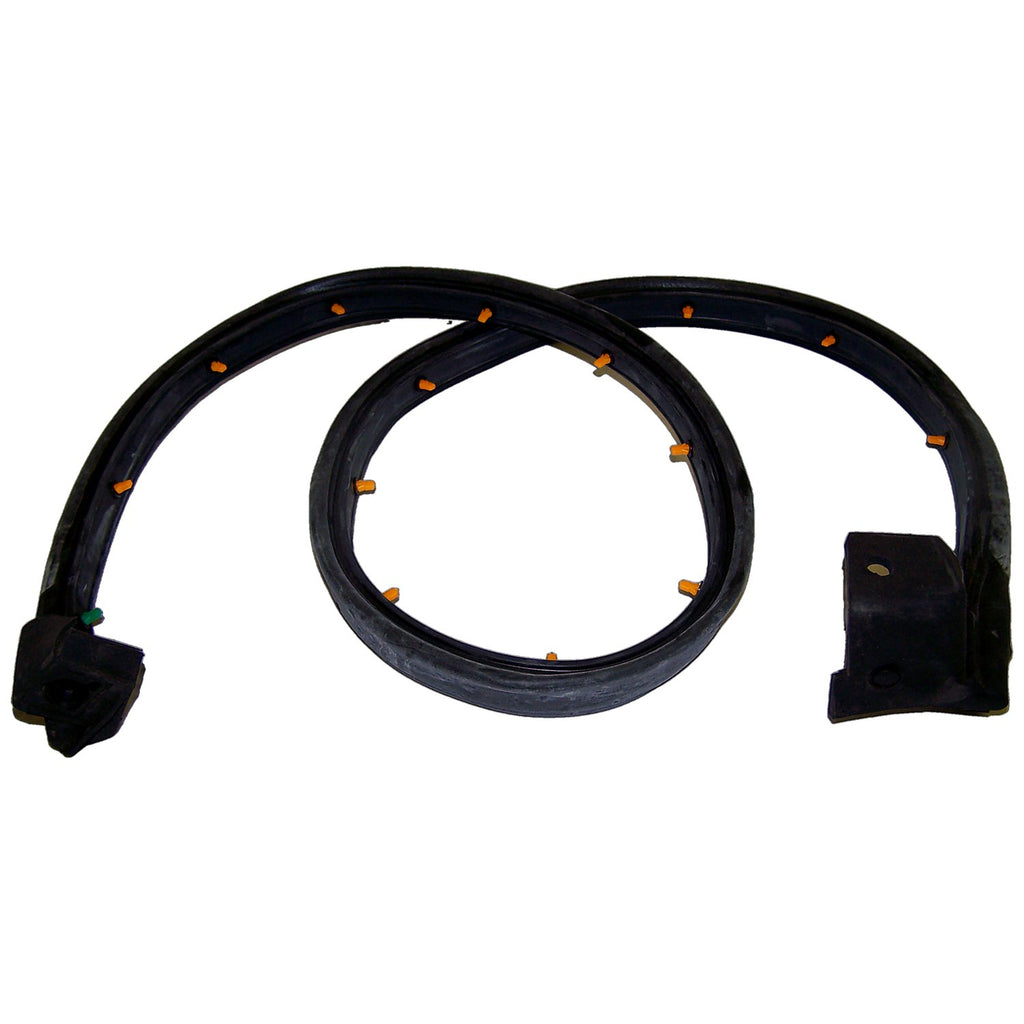 Crown Automotive Jeep Replacement 5017011AB Left Door Weatherstrip for 1997-2006 Jeep TJ Wrangler w/ Half Steel Doors for Select Jeep TJ, Jeep Wrangler