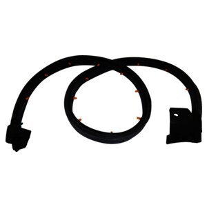 Crown Automotive Jeep Replacement 5017011AB Left Door Weatherstrip for 1997-2006 Jeep TJ Wrangler w/ Half Steel Doors for Select Jeep TJ, Jeep Wrangler