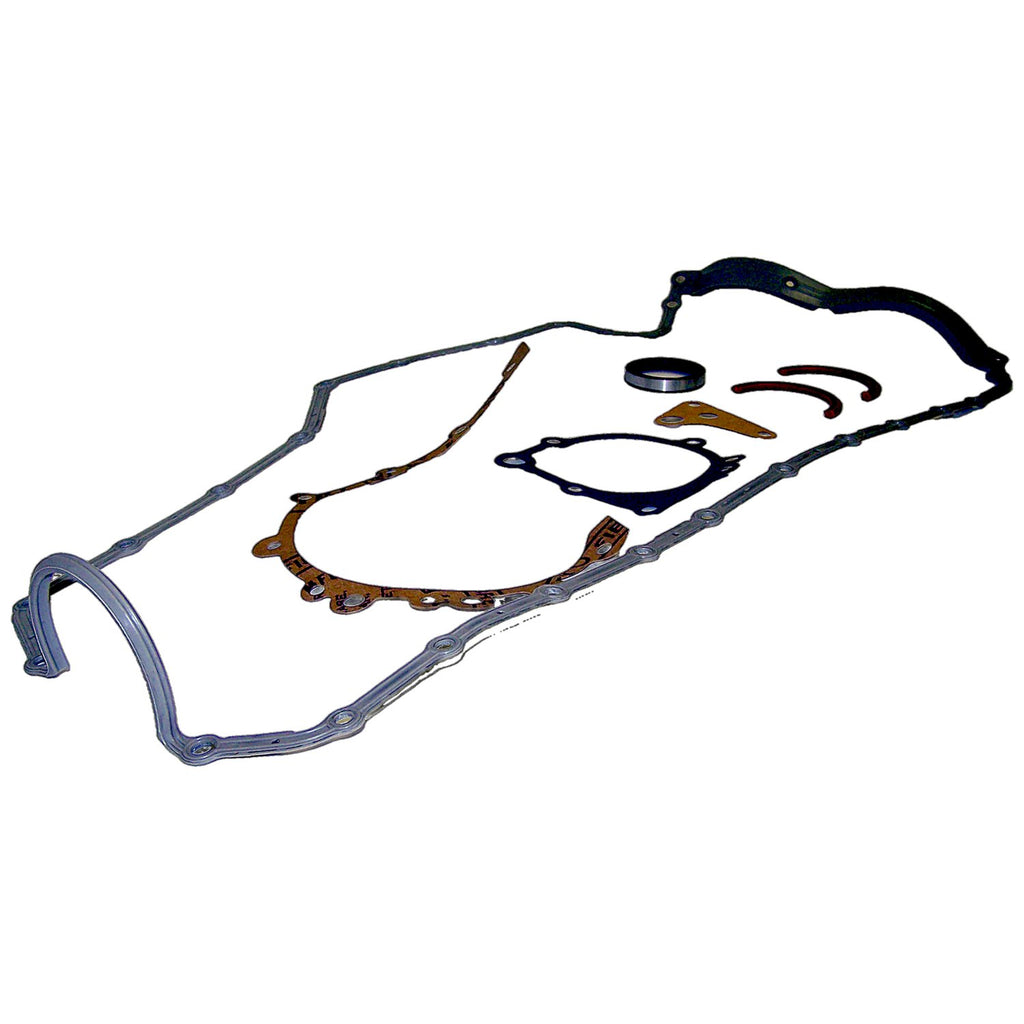 Crown Automotive Jeep Replacement 5017432AC Lower Gasket Set for 4.0L Engine, Fits 2000-2006 Jeep TJ, XJ, WJ, WG for Select Jeep Cherokee, Jeep Grand Cherokee, Jeep TJ, Jeep Wrangler