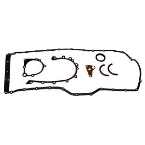 Crown Automotive Jeep Replacement 5017432AC Lower Gasket Set for 4.0L Engine, Fits 2000-2006 Jeep TJ, XJ, WJ, WG for Select Jeep Cherokee, Jeep Grand Cherokee, Jeep TJ, Jeep Wrangler
