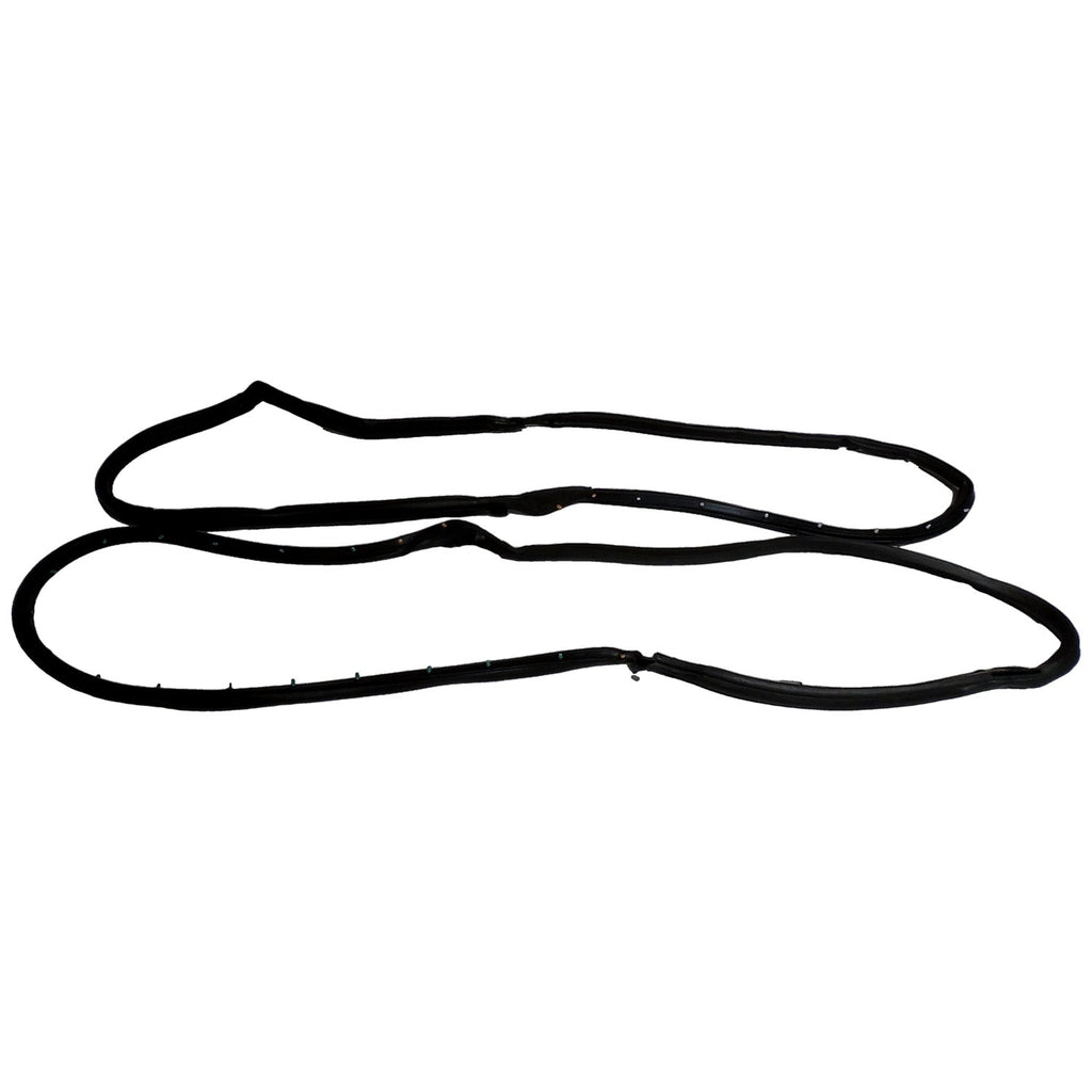 Crown Automotive Jeep Replacement 5017462K Door Weatherstrip Kit for 1997-2006 Jeep TJ Wrangler for Select Jeep Wrangler