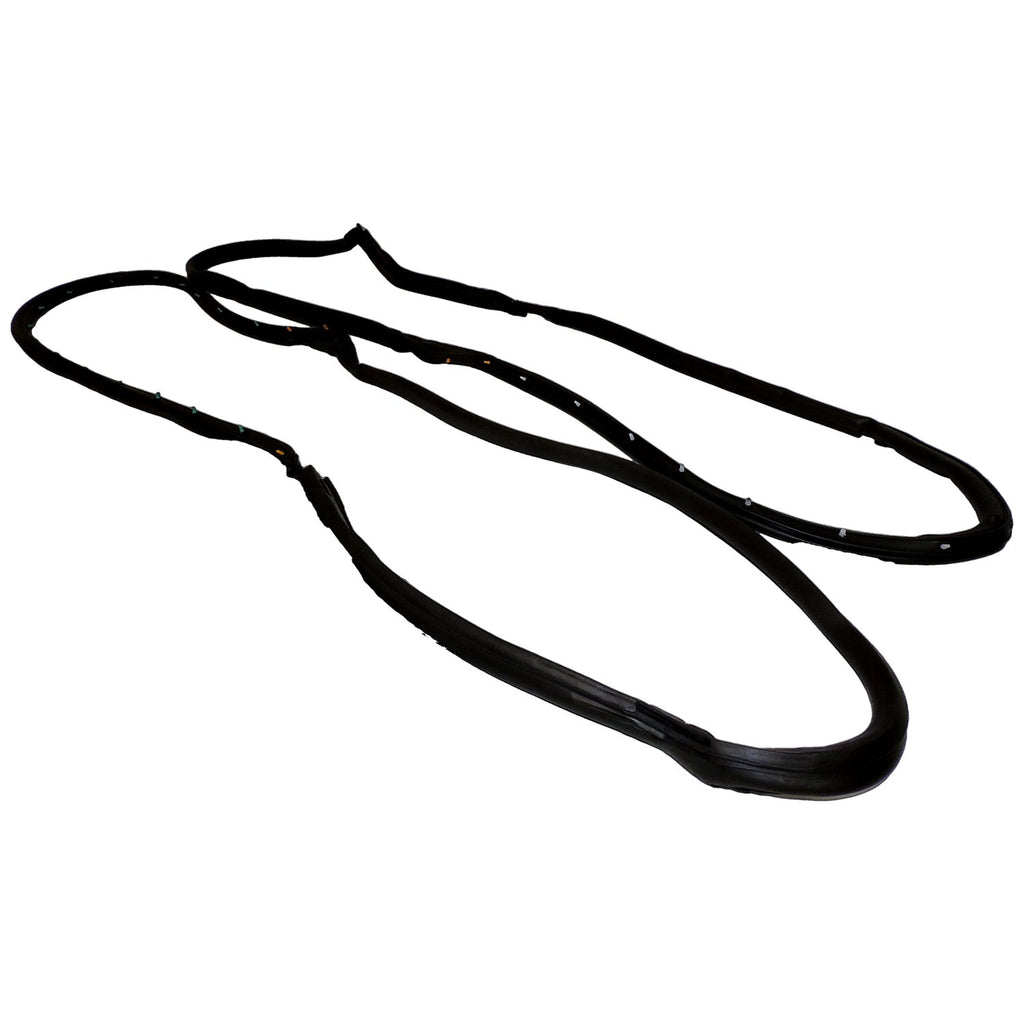 Crown Automotive Jeep Replacement 5017462K Door Weatherstrip Kit for 1997-2006 Jeep TJ Wrangler for Select Jeep Wrangler
