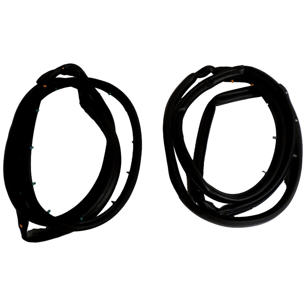 Crown Automotive Jeep Replacement 5017462K Door Weatherstrip Kit for 1997-2006 Jeep TJ Wrangler for Select Jeep Wrangler