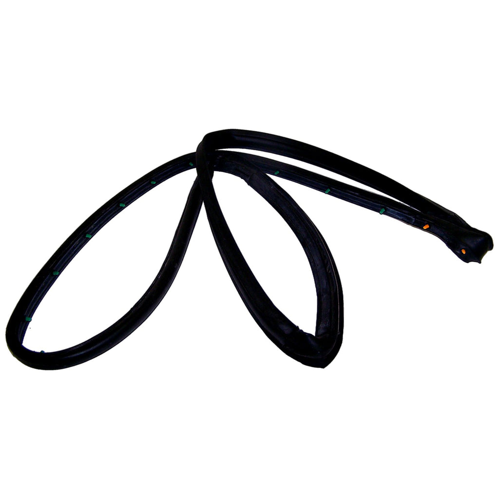 Crown Automotive Jeep Replacement 5017463AF Left Door Weatherstrip for 1997-2006 Jeep TJ Wrangler w/ Full Steel Doors for Select Jeep TJ, Jeep Wrangler