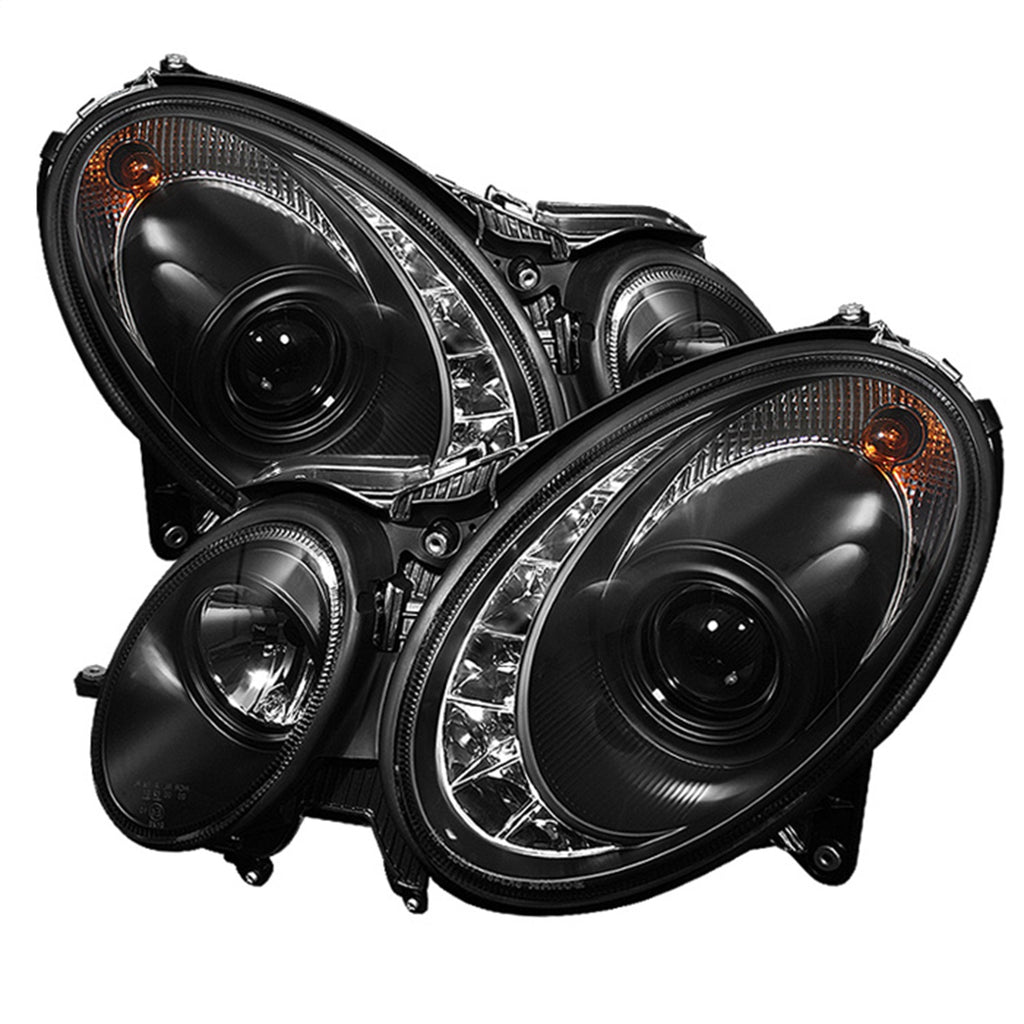 Spyder Auto 5017482 DRL LED Projector Headlights for Select Mercedes-Benz E320, Mercedes-Benz E350, Mercedes-Benz E500