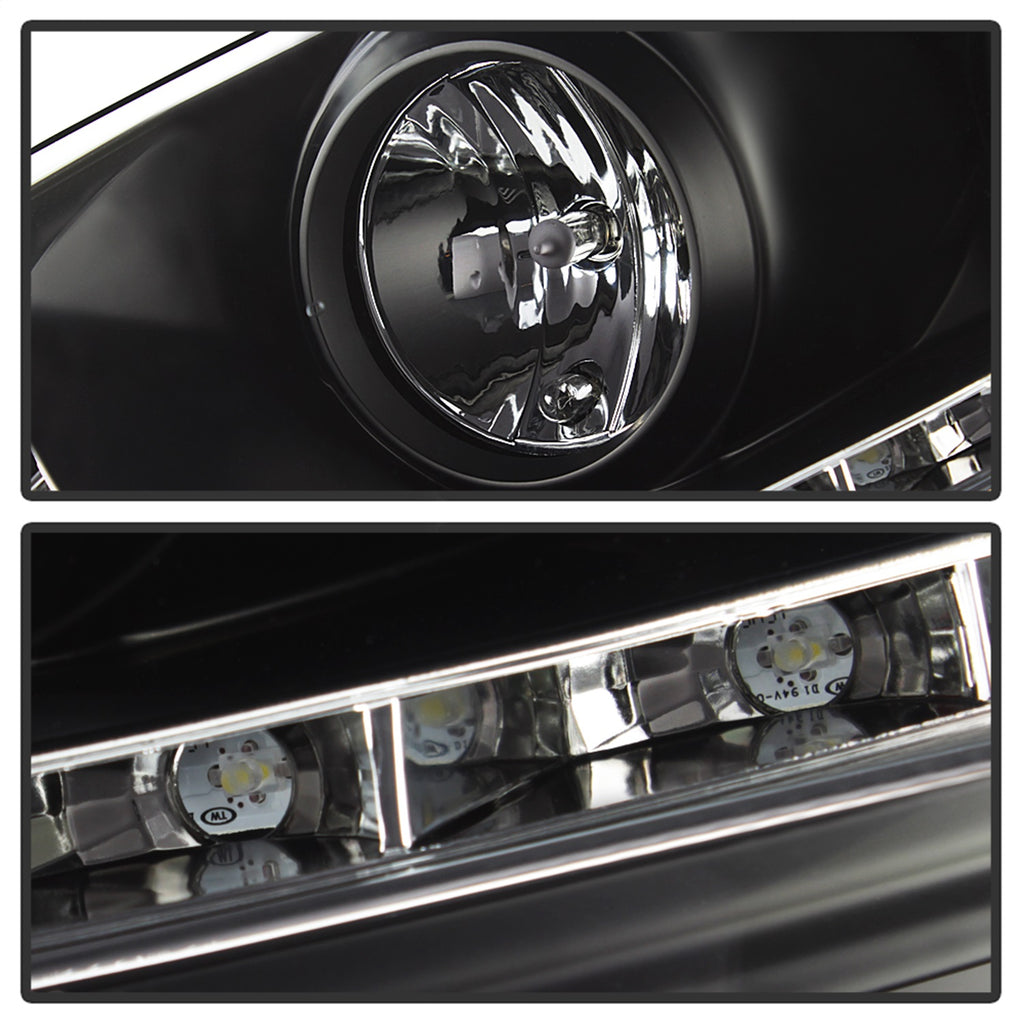 Spyder Auto 5017505 DRL LED Projector Headlights for Select Volkswagen GTI, Volkswagen Jetta, Volkswagen Rabbit