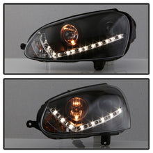 Load image into Gallery viewer, Spyder Auto 5017529 DRL LED Projector Headlights for Select Volkswagen GTI, Volkswagen Jetta, Volkswagen Rabbit
