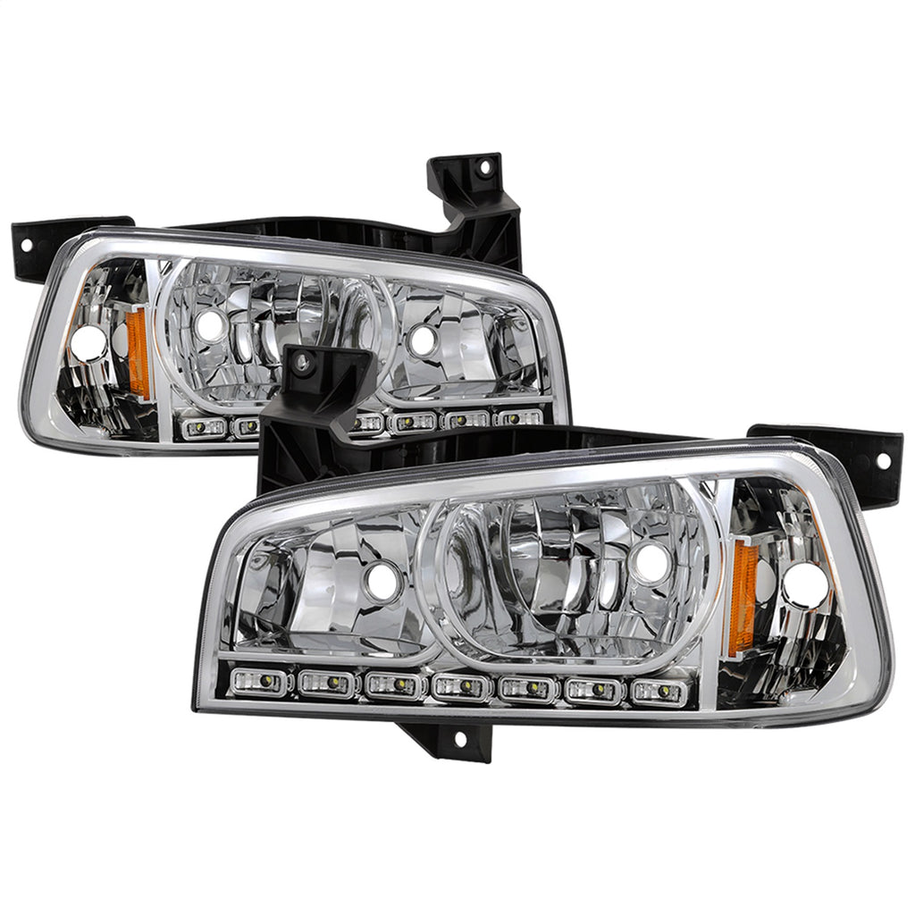 Spyder Auto 5017628 XTune LED Crystal Headlights for Select Dodge Charger