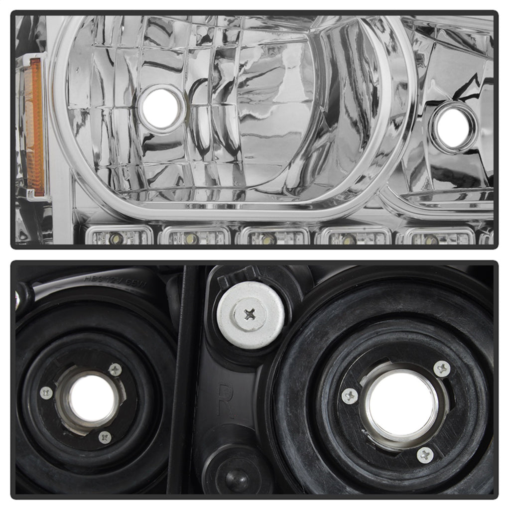 Spyder Auto 5017628 XTune LED Crystal Headlights for Select Dodge Charger