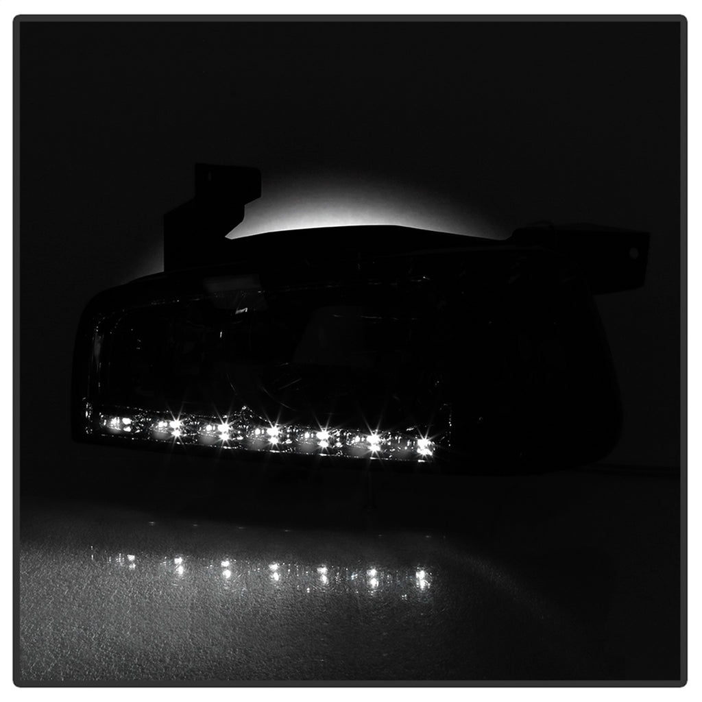 Spyder Auto 5017628 XTune LED Crystal Headlights for Select Dodge Charger