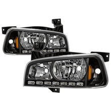 Load image into Gallery viewer, Spyder Auto 5017635 XTune LED Crystal Headlights for Select Dodge Charger
