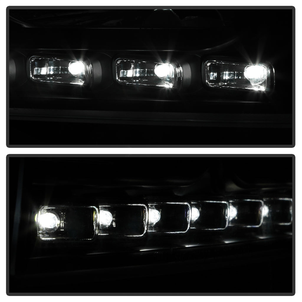 Spyder Auto 5017635 XTune LED Crystal Headlights for Select Dodge Charger