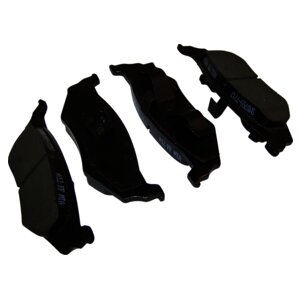 Crown Automotive Jeep Replacement 5018208TI Rear Brake Pad Set for 2001-2010 Chrysler PT Cruiser w/ Rear Disc Brakes for Select Chrysler PT Cruiser