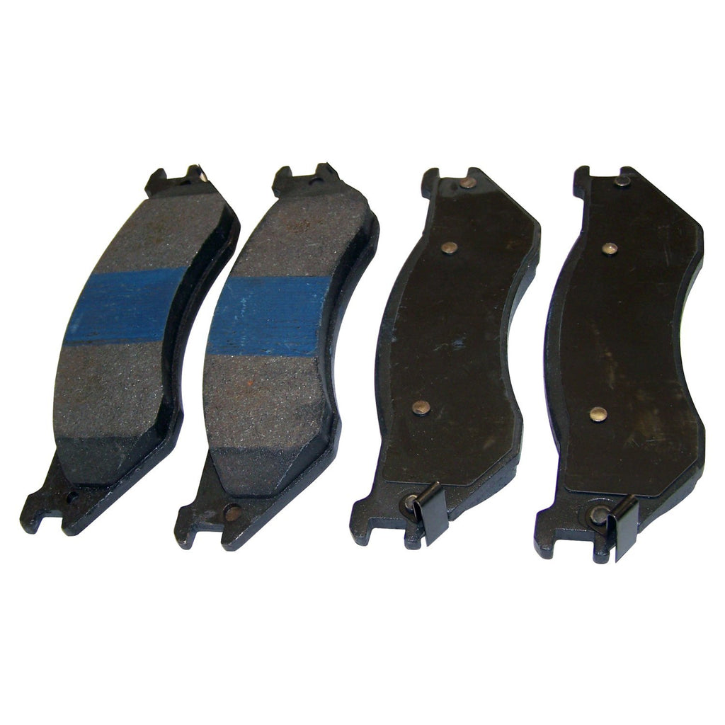 Crown Automotive Jeep Replacement 5018563AA Rear Brake Pad Set for 01-02 Dodge BE, BR Ram Trucks (Medium & Heavy Duty) for Select Dodge Ram 1500, Dodge Ram 2500, Dodge Ram