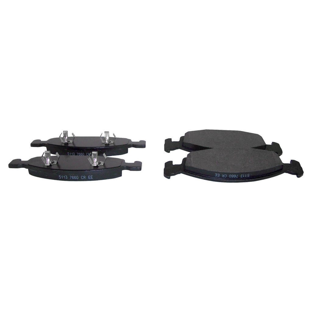 Crown Automotive Jeep Replacement 5018592AA Front Brake Pad Set for 1999-2002 Jeep WJ Grand Cherokee w/ Teves Calipers for Select Jeep Grand Cherokee
