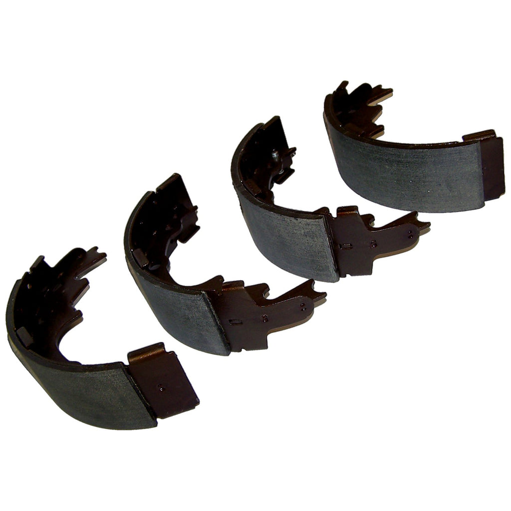 Crown Automotive Jeep Replacement 5019536AA Rear Brake Shoe Set for 3/10/00-06 Jeep for TJ Wrangler, XJ Cherokee w/ 9" Bks. for Select Jeep Cherokee, Jeep TJ, Jeep Wrangler