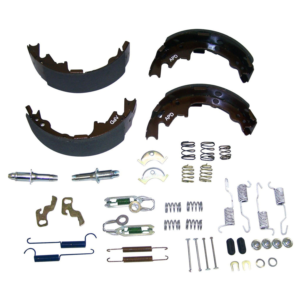 Crown Automotive Jeep Replacement 5019536MK Rear Brake Shoe Master Set for Jeep 00-06 TJ Wrangler, XJ Cherokee, 9" x 2-1/2" for Select Jeep Cherokee, Jeep TJ, Jeep Wrangler