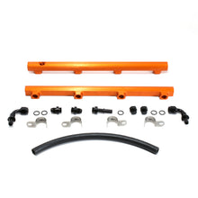 Load image into Gallery viewer, BBK Performance Parts 5019 2005-2014 DODGE 5.7/6.1L HEMI (CAR ONLY) HIGH FLOW BILLET ALUMINUM FUEL RAIL KIT for Select Chrysler 300, Dodge Challenger, Dodge Charger, Dodge Magnum