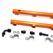 Load image into Gallery viewer, BBK Performance Parts 5019 2005-2014 DODGE 5.7/6.1L HEMI (CAR ONLY) HIGH FLOW BILLET ALUMINUM FUEL RAIL KIT for Select Chrysler 300, Dodge Challenger, Dodge Charger, Dodge Magnum