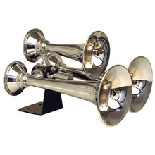 Load image into Gallery viewer, Kleinn Automotive Air Horns 501 Chrome Triple Horn