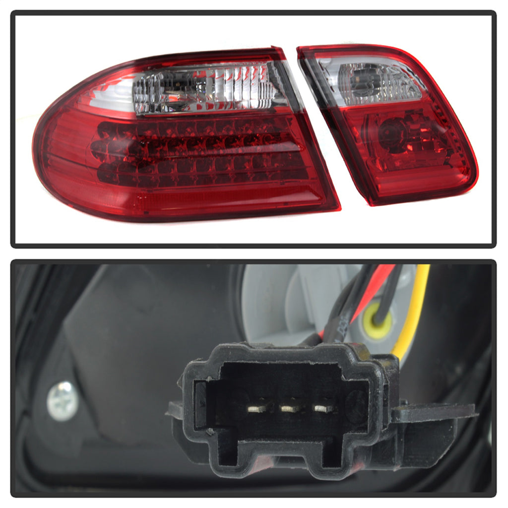 Spyder Auto 5020642 XTune LED Tail Lights for Select Mercedes-Benz E300, Mercedes-Benz E320, Mercedes-Benz E420, Mercedes-Benz E430