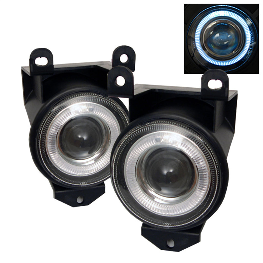Spyder Auto 5021410 Halo Projector Fog Lights for Select GMC Sierra 1500, GMC Sierra Classic, GMC Yukon, Pontiac Bonneville