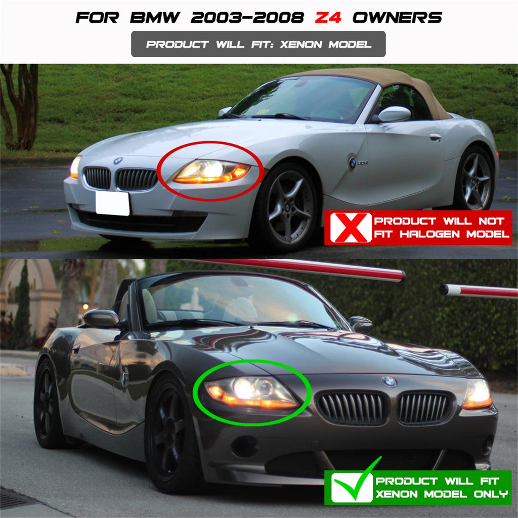 Spyder Auto 5029676 Halo Projector Headlights for Select BMW Z4