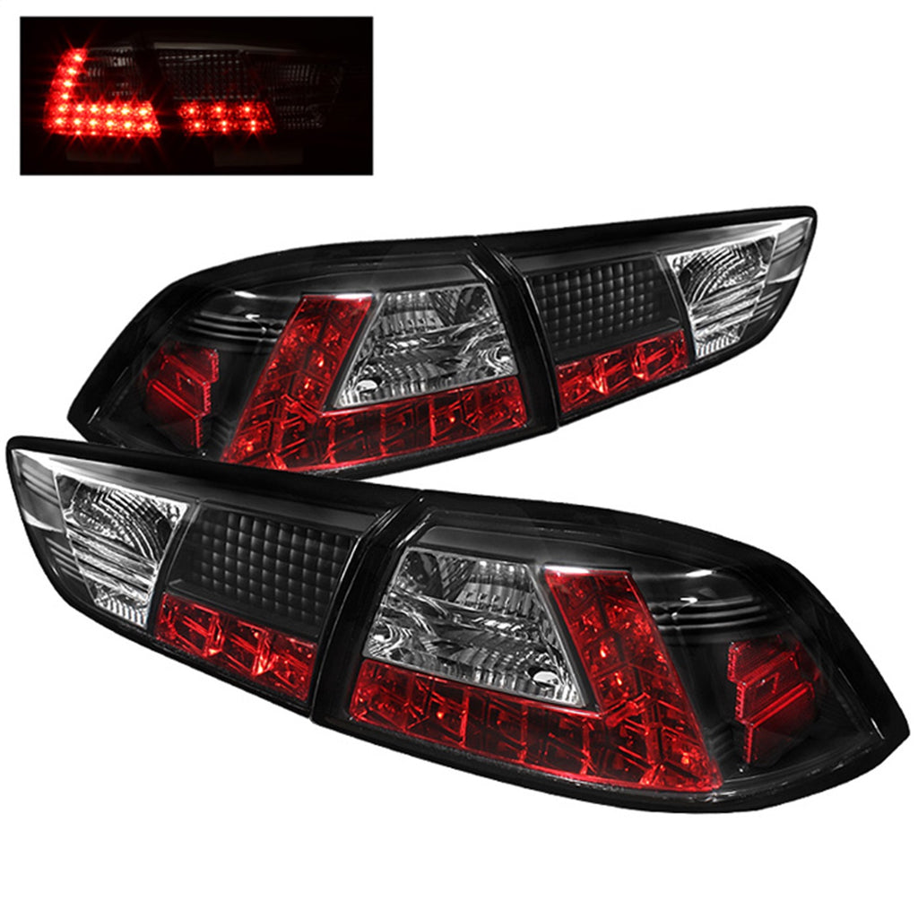 Spyder Auto 5030375 LED Tail Lights for Select Mitsubishi Lancer