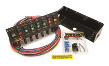 Load image into Gallery viewer, Painless Wiring 50306 8-Switch Rocker Circuit Breaker Panel