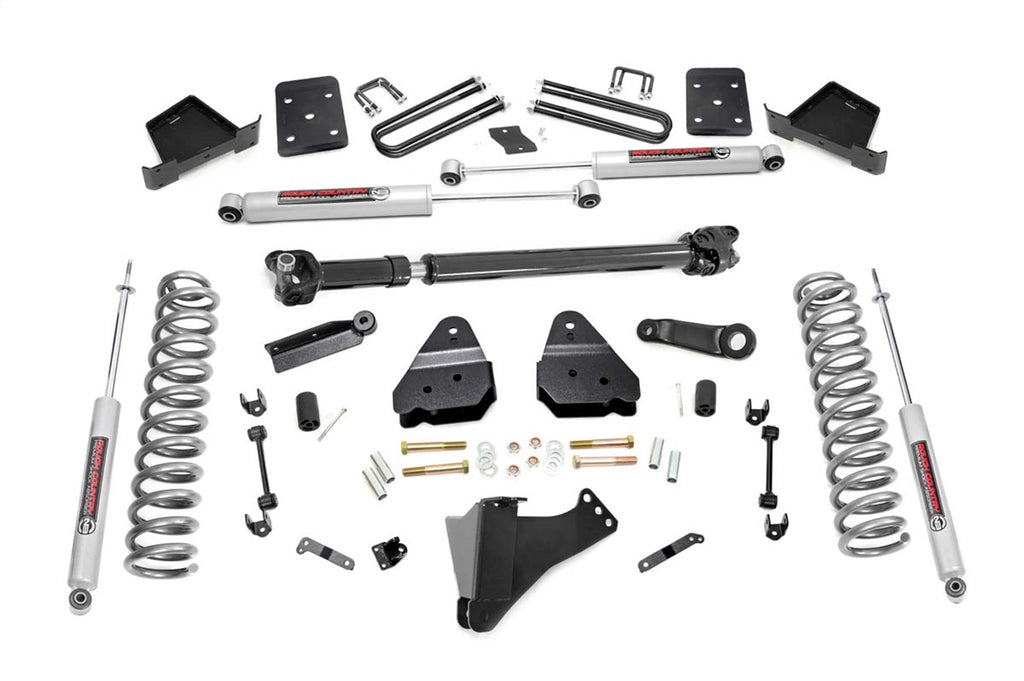 Rough Country 50321 Suspension Lift Kit w/Shocks for Select Ford F-250 Super Duty, Ford F-350 Super Duty