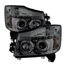 Load image into Gallery viewer, Spyder Auto 5033963 Halo LED Projector Headlights for Select Nissan Armada, Nissan Pathfinder Armada, Nissan TITAN