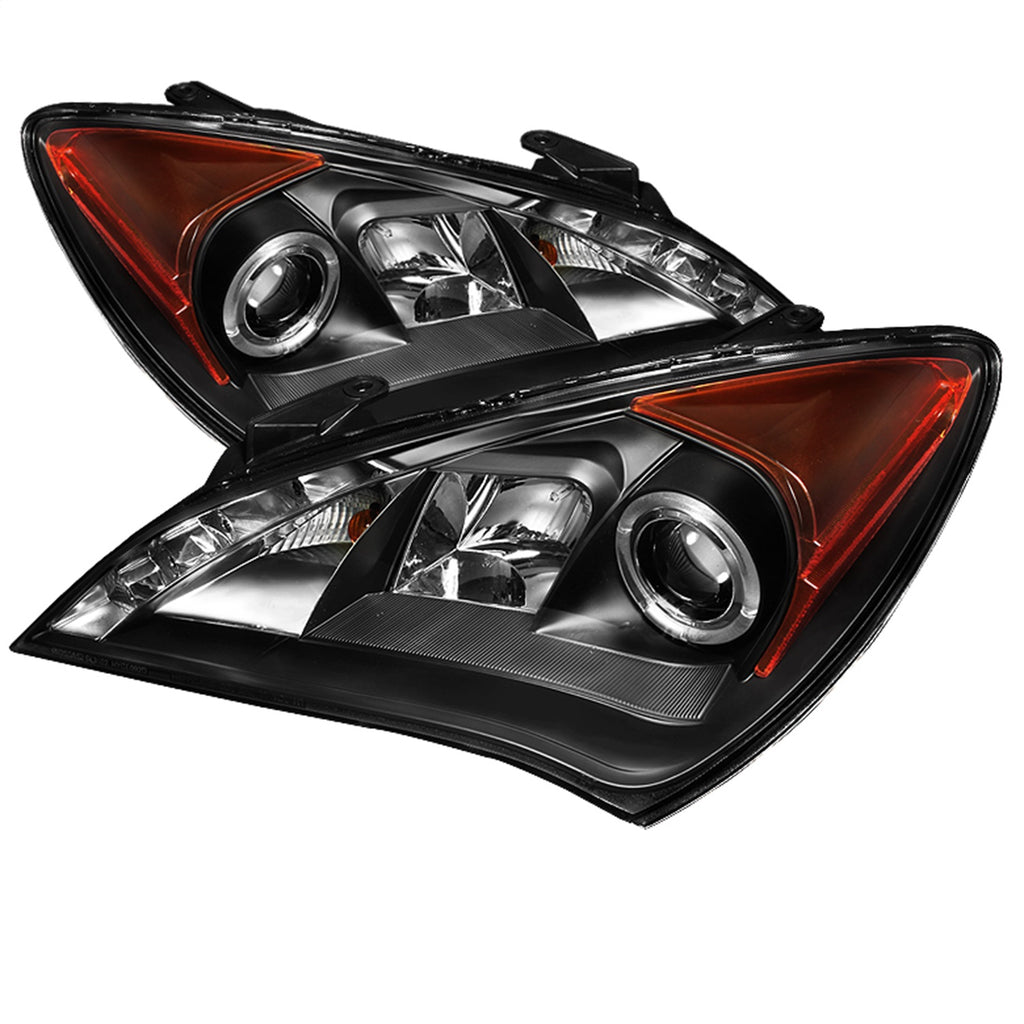 Spyder Auto 5034250 Halo DRL LED Projector Headlight for Select Hyundai Genesis