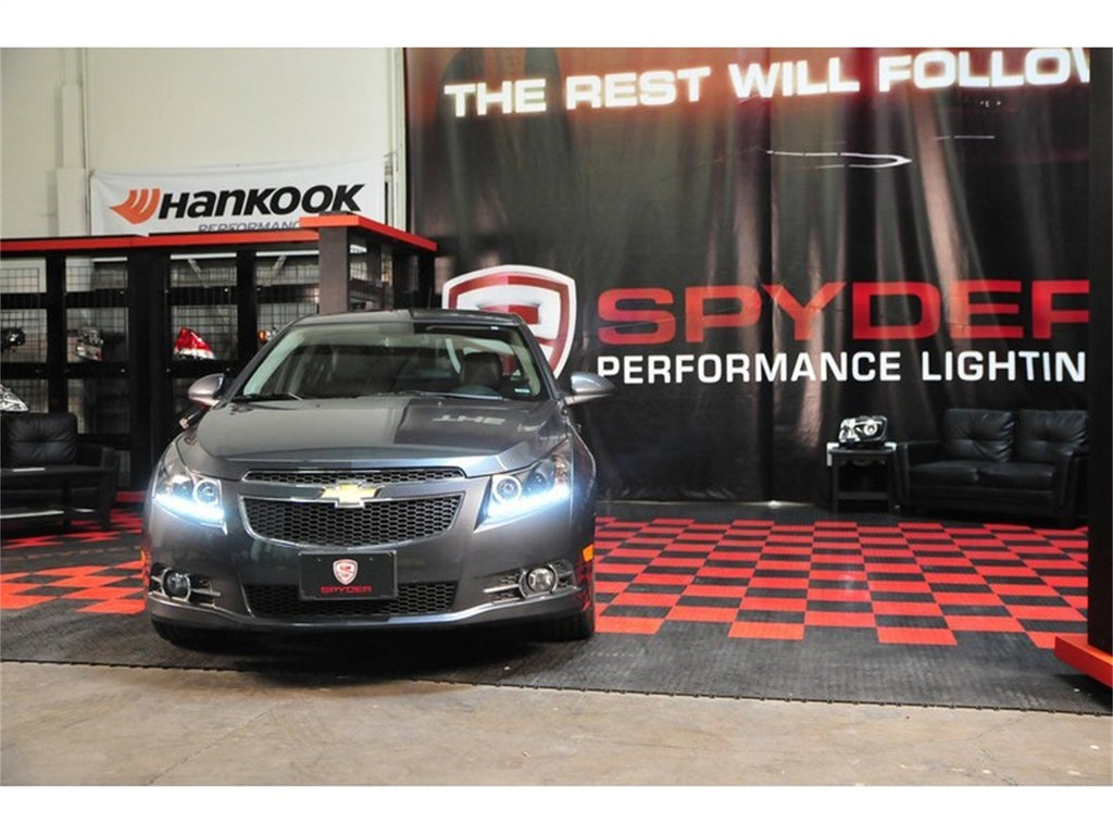 Spyder Auto 5037916 DRL LED Projector Headlights for Select Chevrolet Cruze