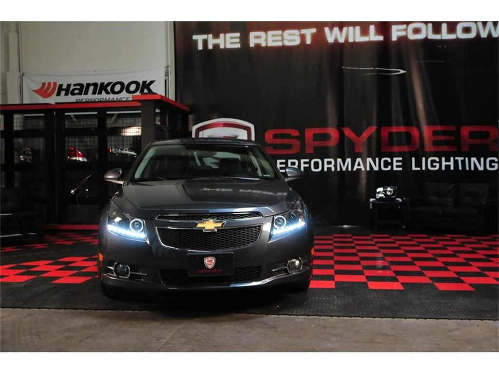 Spyder Auto 5037916 DRL LED Projector Headlights for Select Chevrolet Cruze