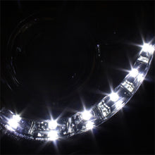 Load image into Gallery viewer, Spyder Auto 5038029 Halo DRL LED Projector Headlight for Select Mercedes-Benz CLK320, Mercedes-Benz CLK350, Mercedes-Benz CLK430, Mercedes-Benz CLK500, Mercedes-Benz CLK55 AMG, Mercedes-Benz CLK550, Mercedes-Benz CLK63 AMG
