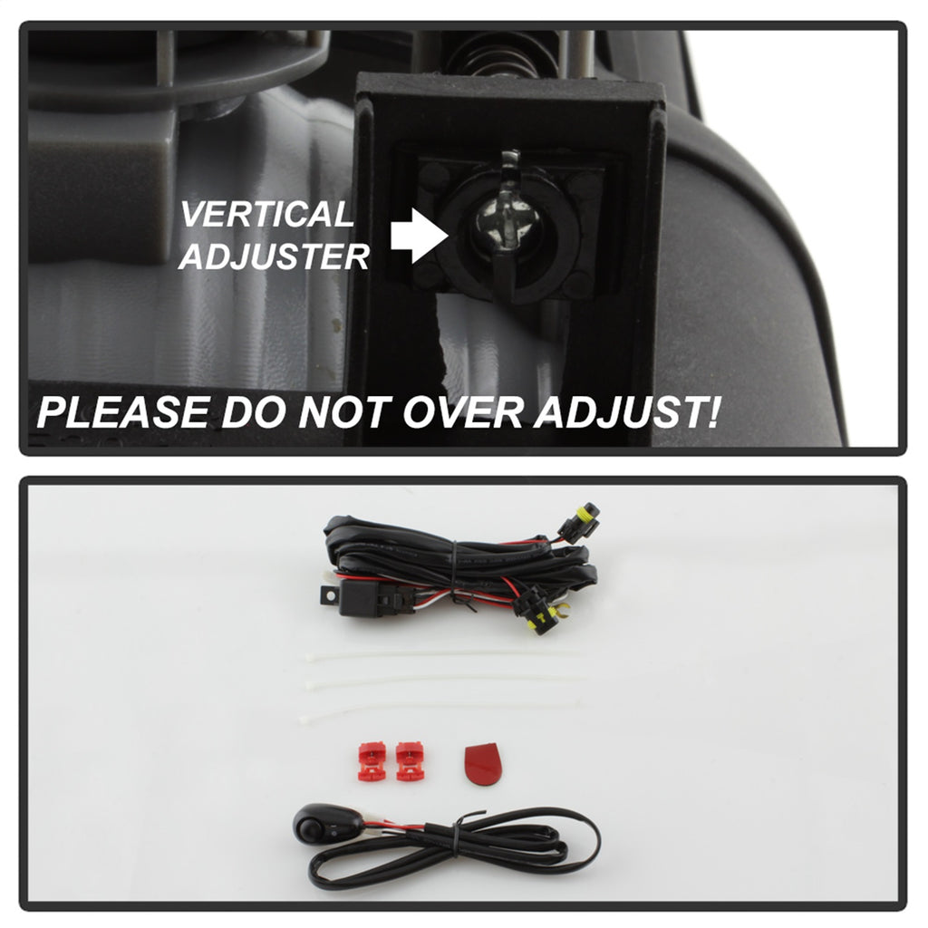 Spyder Auto 5038388 OEM Fog Lights for Select GMC Sierra 1500, GMC Sierra HD, GMC Sierra 2500, GMC Sierra HD, GMC Sierra