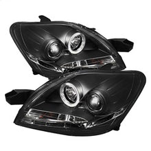 Load image into Gallery viewer, Toyota-Yaris-07-11-4Dr-Projector-Headlights-Led-Halo-Drl-Blk-Pro-Yd-Tya074d-Drl-Bk