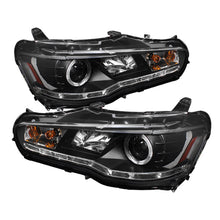Load image into Gallery viewer, Spyder Auto 5039392 DRL LED Projector Headlights for Select Mitsubishi Lancer