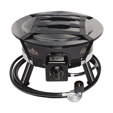KUMA 503-KM-BBFB-L-BB Bear Blaze Fire Bowl 24 "- Black w/ Lid