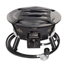 Load image into Gallery viewer, KUMA 503-KM-BBFB-L-BB Bear Blaze Fire Bowl 24 "- Black w/ Lid