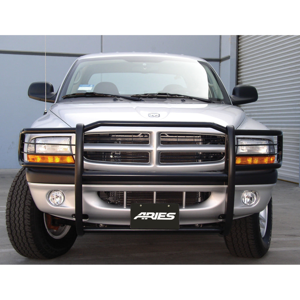 ARIES 5041 Black Steel Grille Guard, Select Dodge Dakota, Durango for Select Dodge Dakota