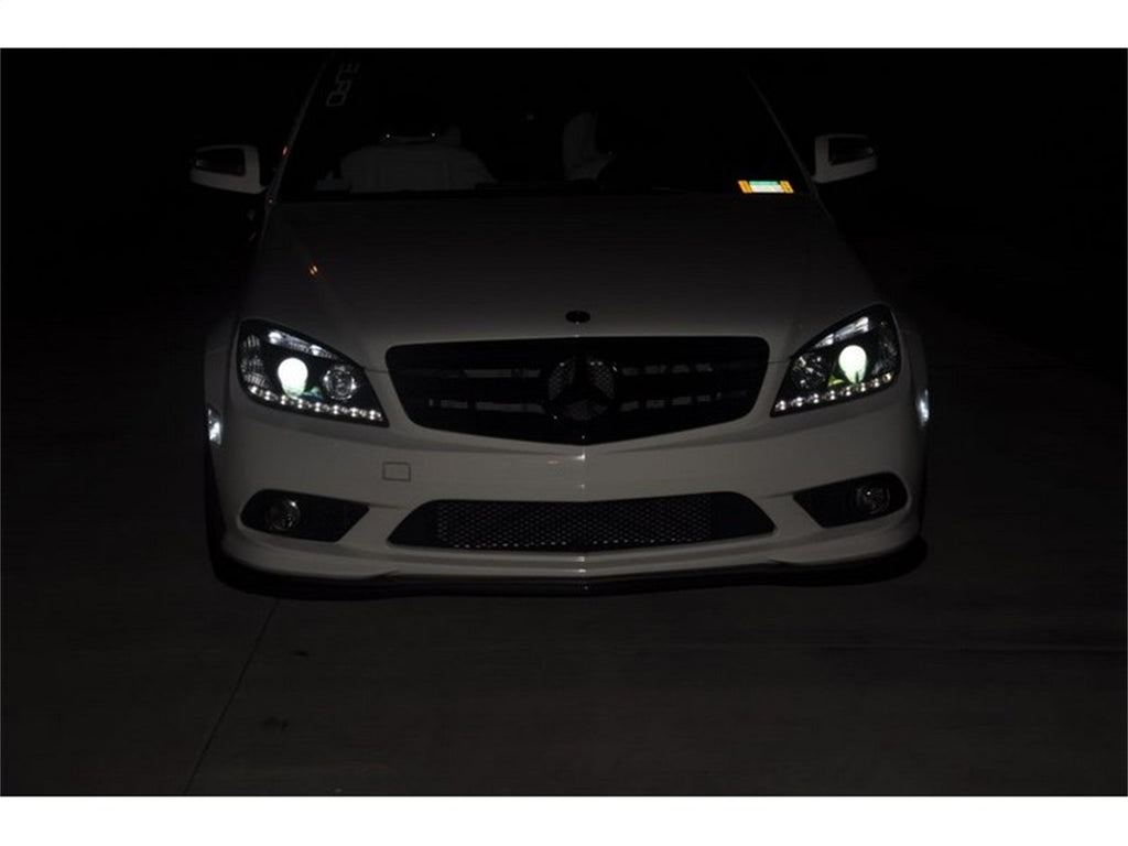 Spyder Auto 5042262 DRL LED Projector Headlights for Select Mercedes-Benz C230, Mercedes-Benz C250, Mercedes-Benz C300, Mercedes-Benz C350, Mercedes-Benz C63 AMG