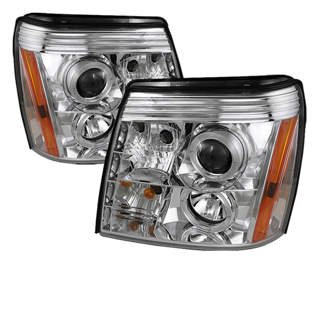 Spyder Auto 5042279 Halo DRL LED Projector Headlight for Select Cadillac Escalade, Cadillac Escalade ESV, Cadillac Escalade EXT