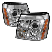 Load image into Gallery viewer, Spyder Auto 5042279 Halo DRL LED Projector Headlight for Select Cadillac Escalade, Cadillac Escalade ESV, Cadillac Escalade EXT