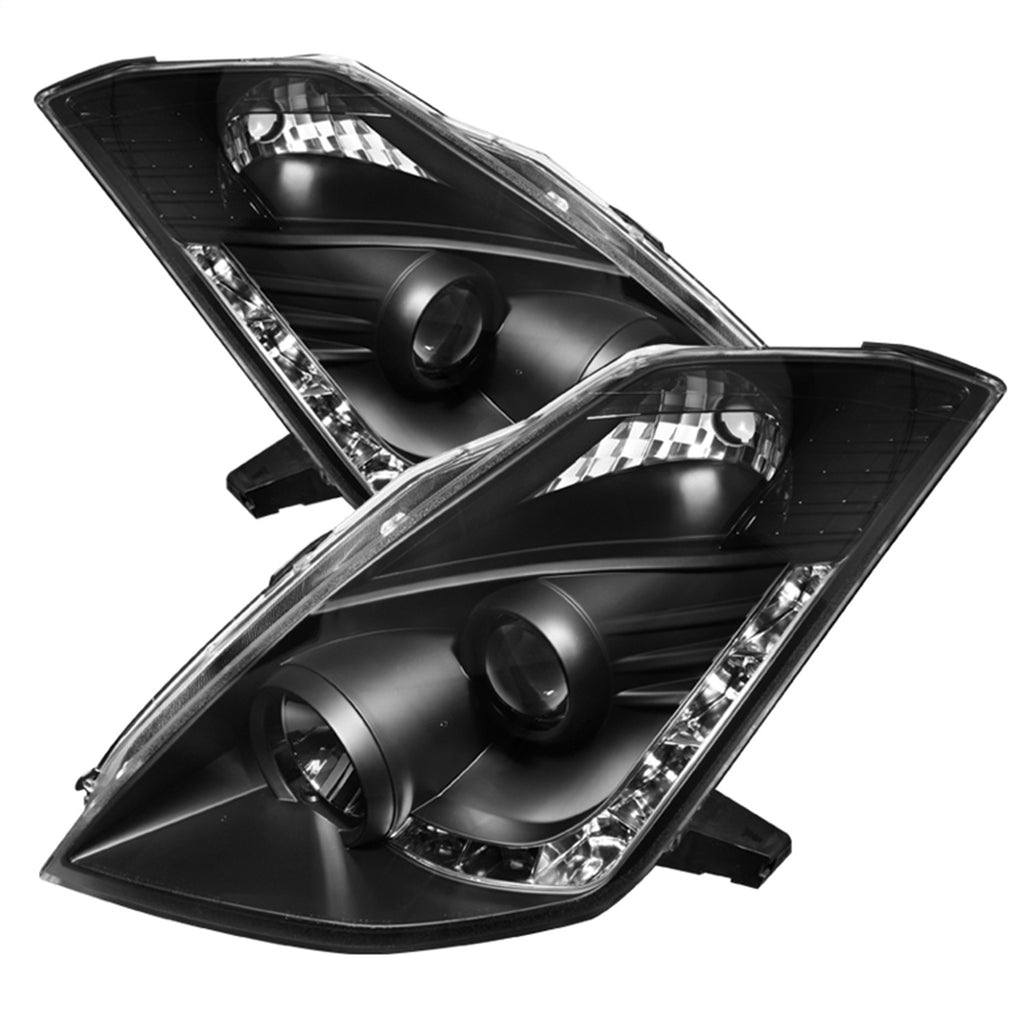 Spyder Auto 5042316 DRL LED Projector Headlights for Select Nissan 350Z