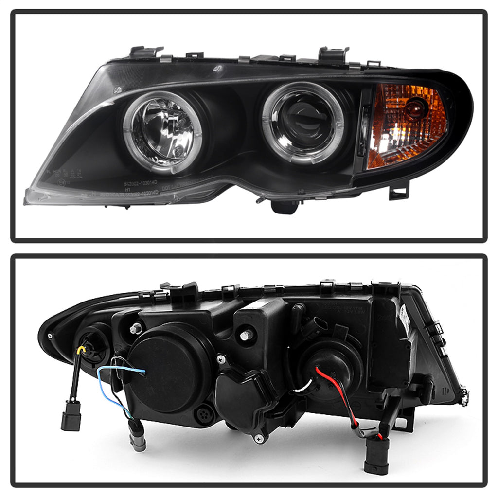 Spyder Auto 5042415 Halo Projector Headlights for Select BMW 320i, BMW 325i, BMW 325xi, BMW 330i, BMW 330xi